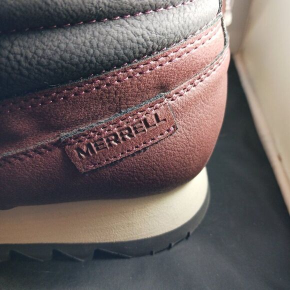 Merrell Alpine Women's Hiker Boot size 10M Burgundy Red - Picture 5 of 10